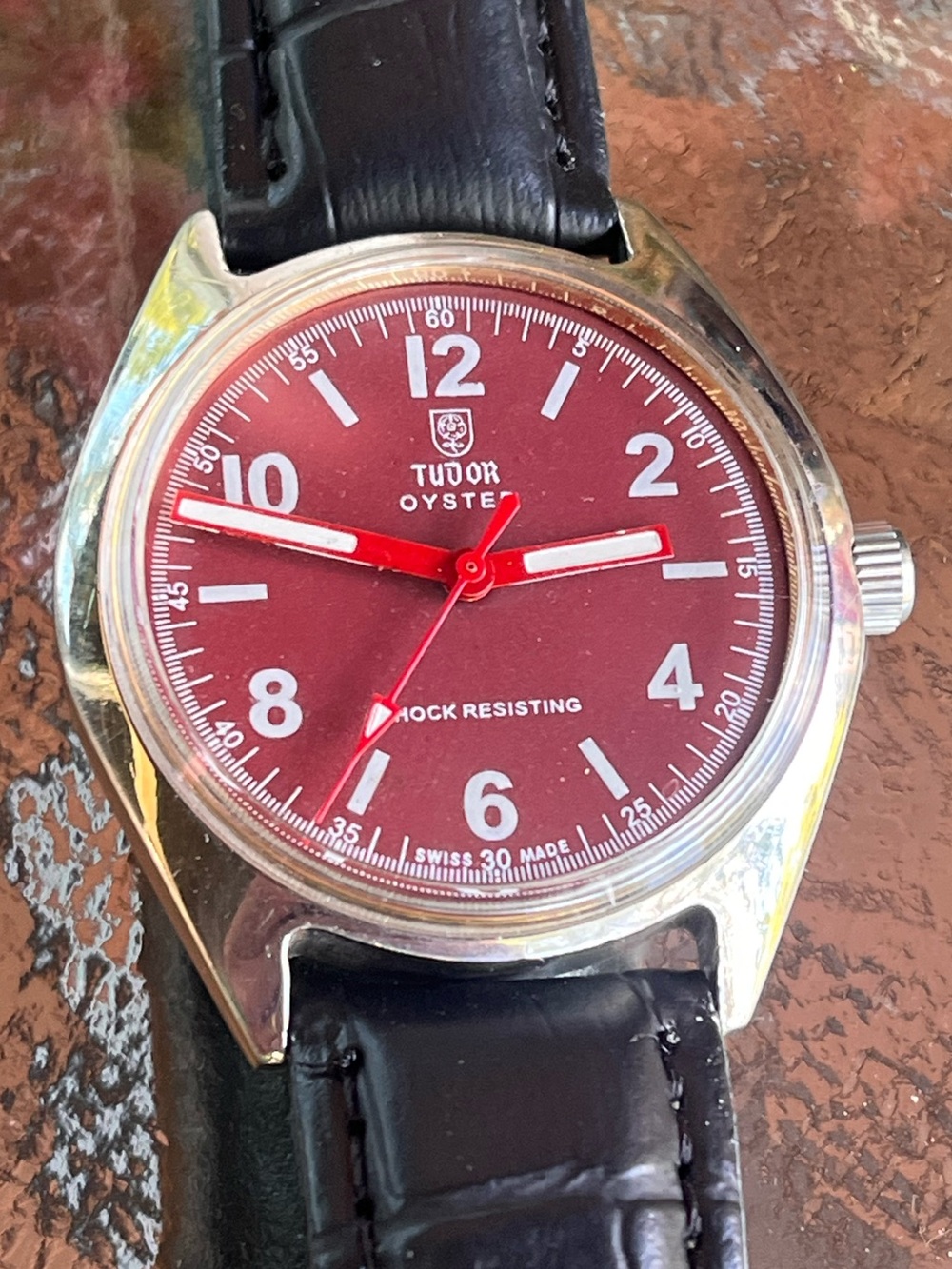 Classic Mens Tudor Manual Wind Wristwatch